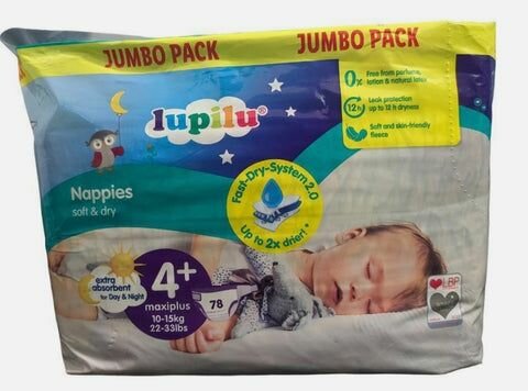 Couches bébé Lupilu 4+