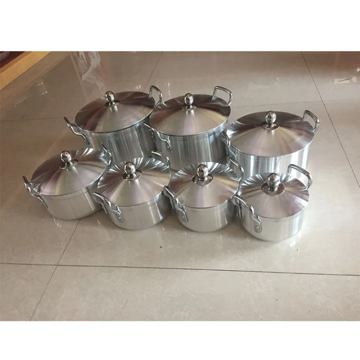 Batterie de Cuisine en Acier Inoxydable