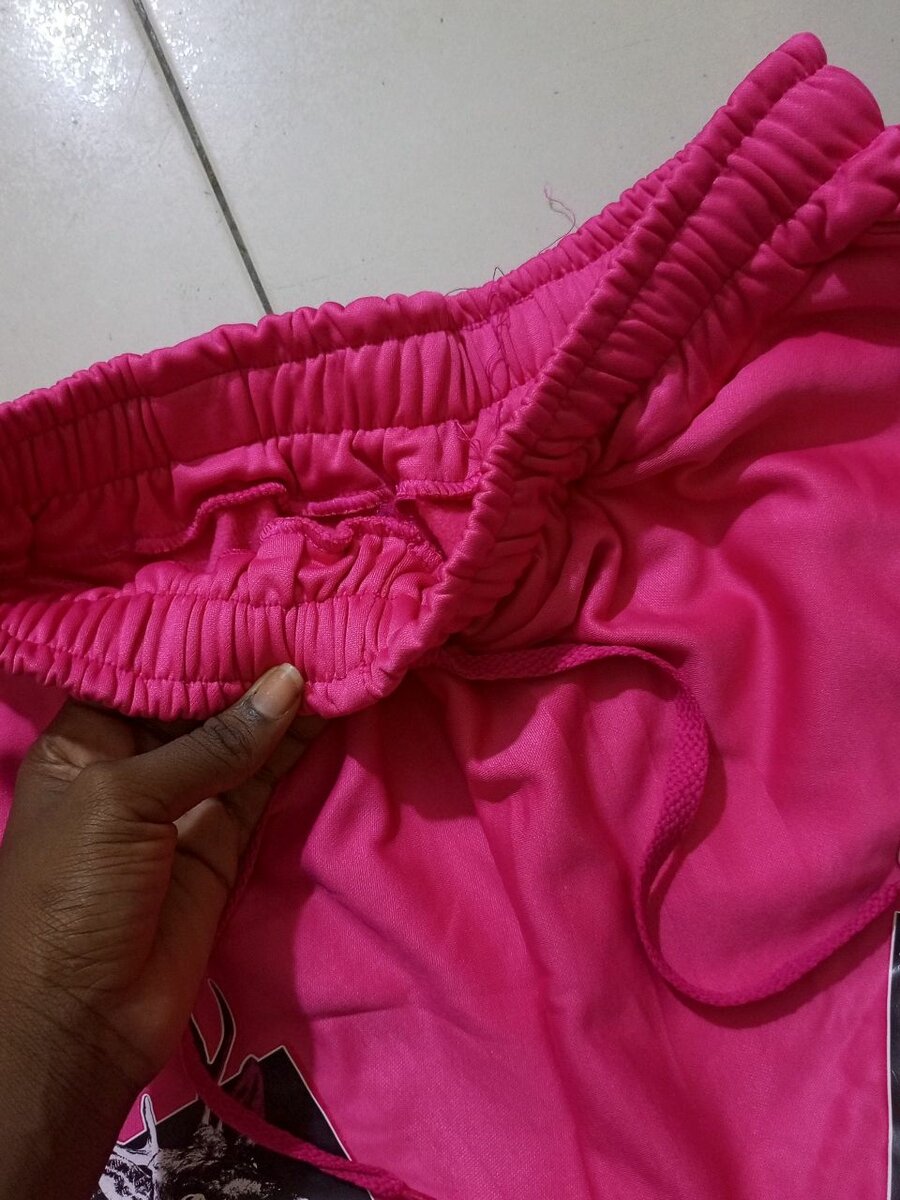 Shorts roses décontractés