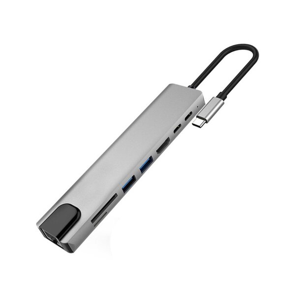 8-In-1 USB-C Adapter (MacBook & Windows)