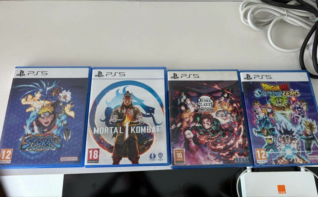 Cd ps5 et CD ps4