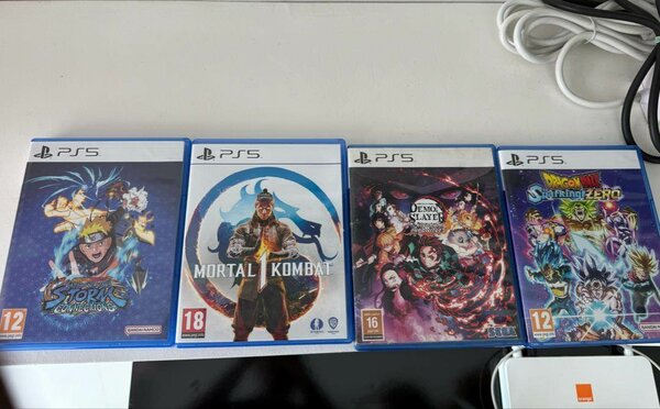 Cd ps5 et CD ps4