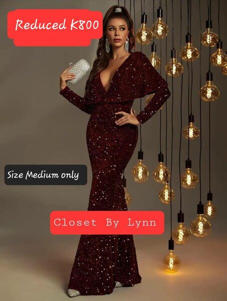 red dress