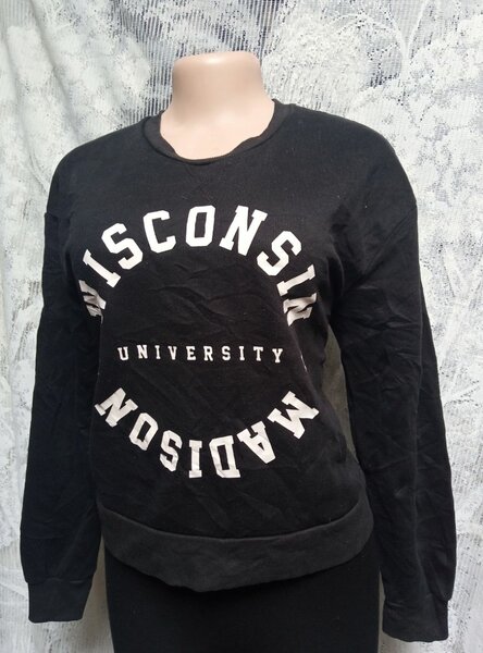Sweatshirt universitaire Wisconsin