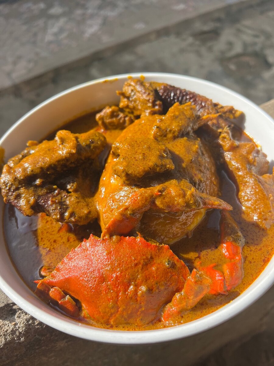 Foutou sauce graine