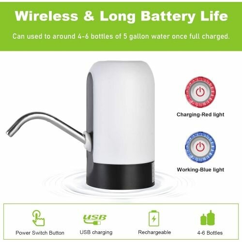 Pompe à eau électrique sans fil