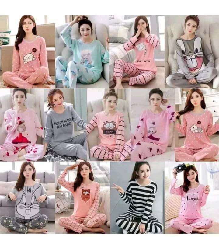 Pyjama Femme Imprimé Confort