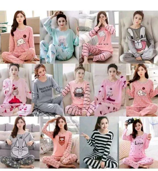 Pyjama Femme Imprimé Confort