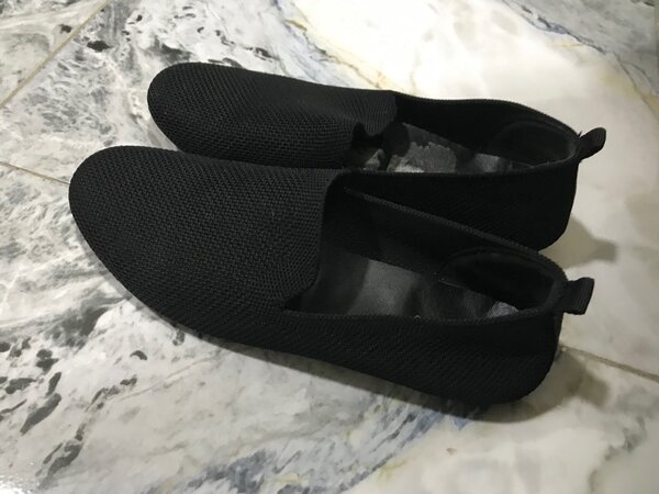 Ladies down shoe