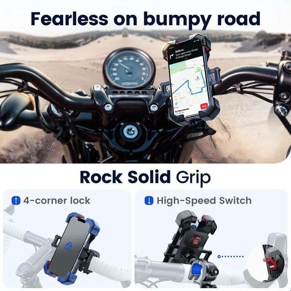 Support De Téléphone Universel Pour Vélo Et Moto