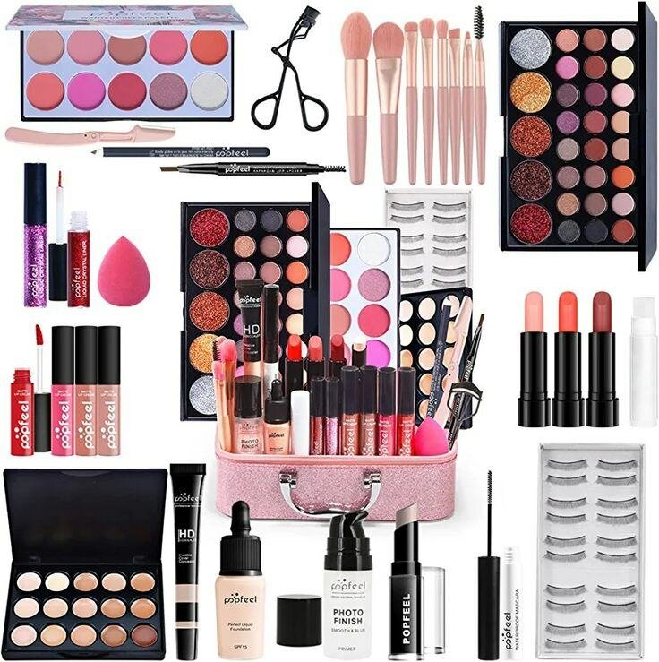 Pinceaux & ensemble maquillage