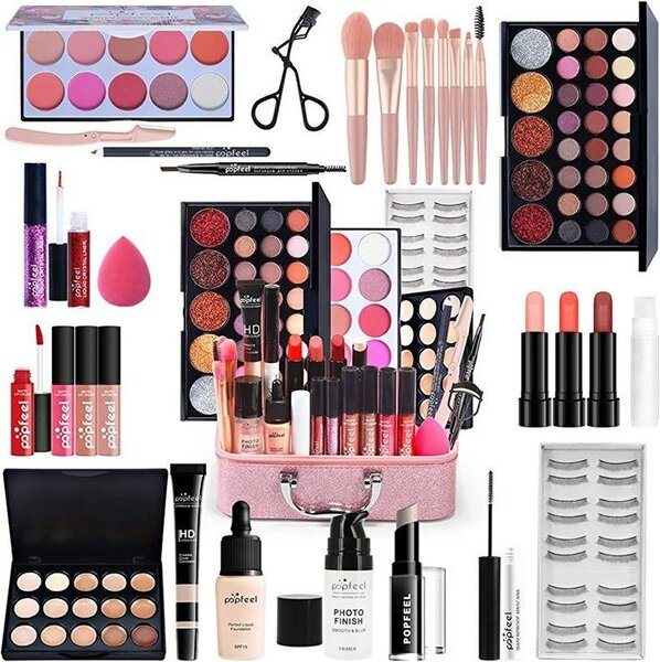 Pinceaux & ensemble maquillage