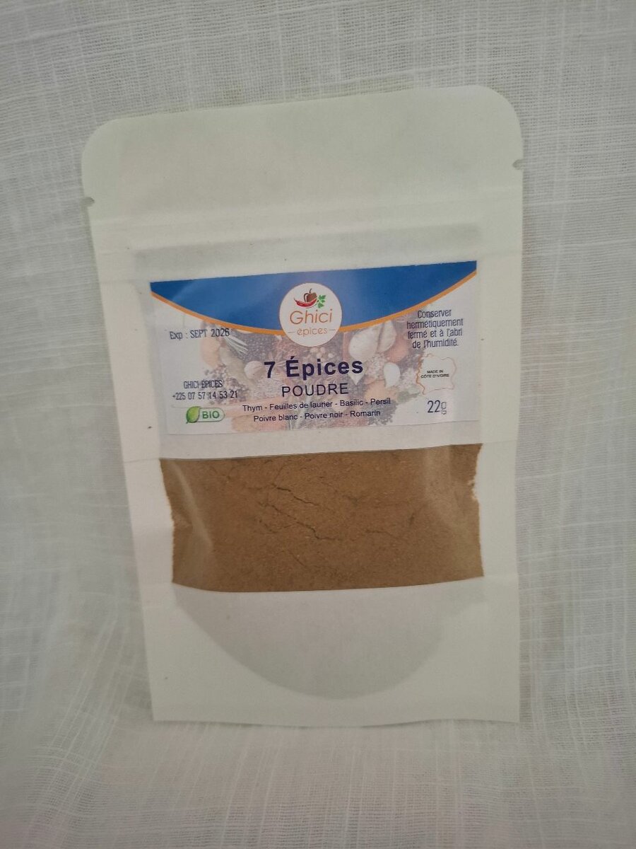 Épices mélangées bio 220g