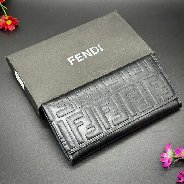 Ladies branded leather purses