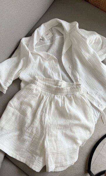 Ensemble d'été léger en coton