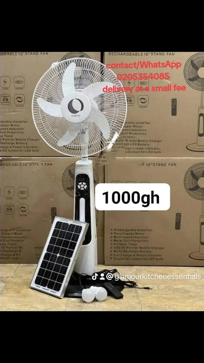 Solar fan