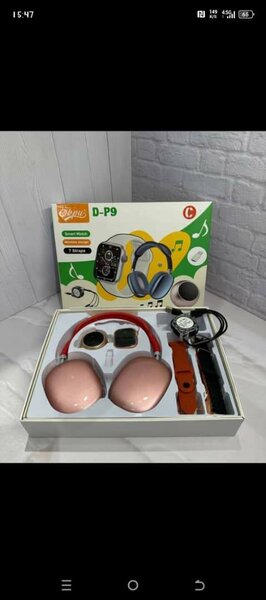 Smart watch with headphones
