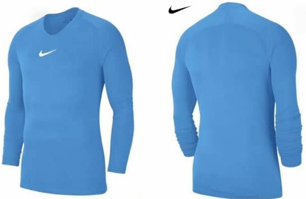 Maillot bleu à manches longues