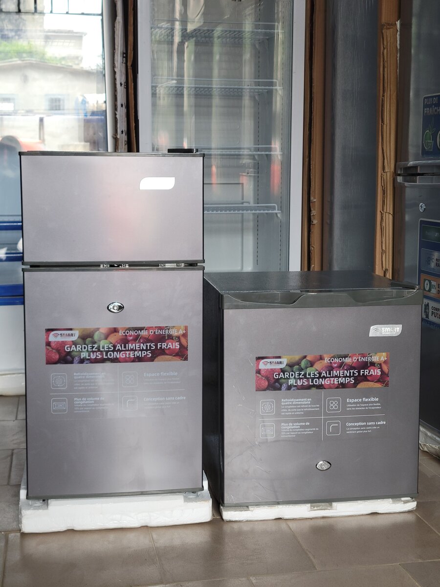 Congélateur à double porte