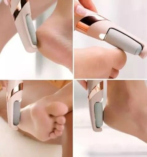 Gratte pied électrique