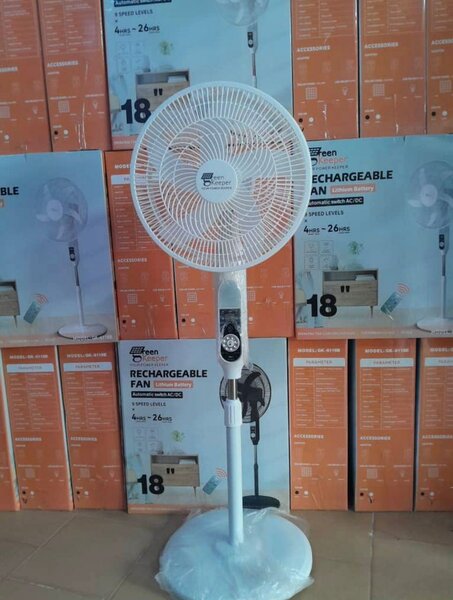 Ventilateur Rechargeable 18 pouces