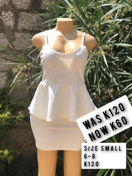 Robe blanc
