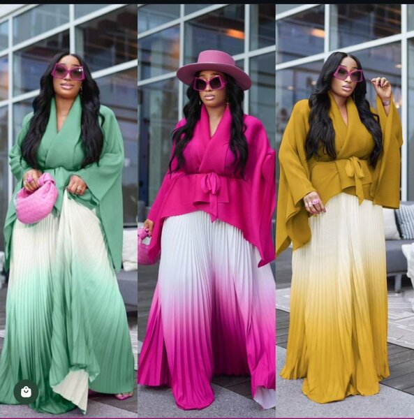 Ensemble pantalon gros bas