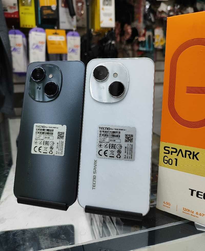 TECNO SPARK GO1 128GB 8GB RAM Première copie dubaï