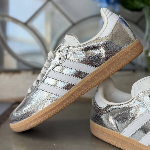 Adidas Samba Sneakers Argentées