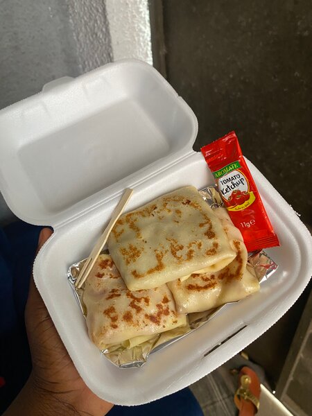 Crêpes salées au fromage