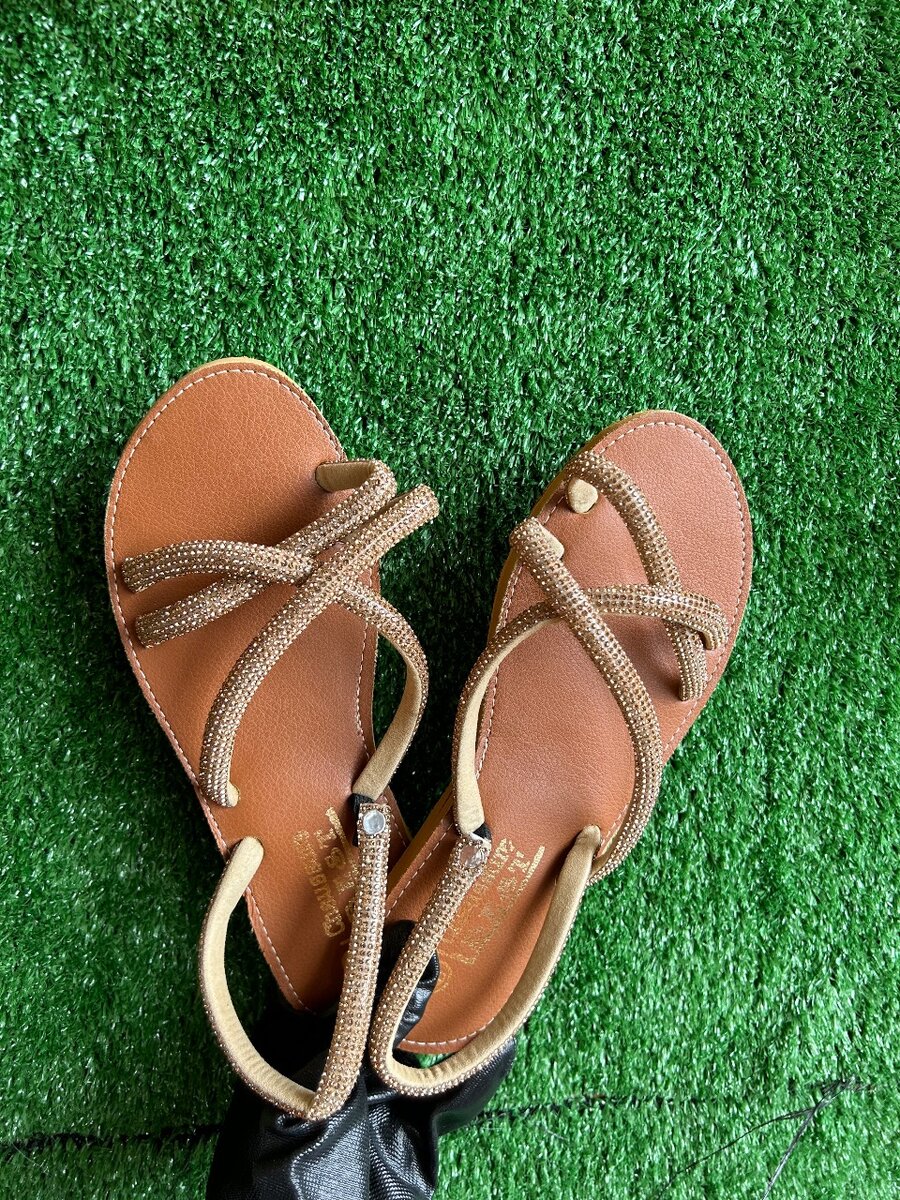 Sandales artisanales sénégalaise