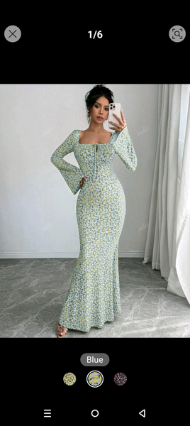 Robe longue élégante femme
