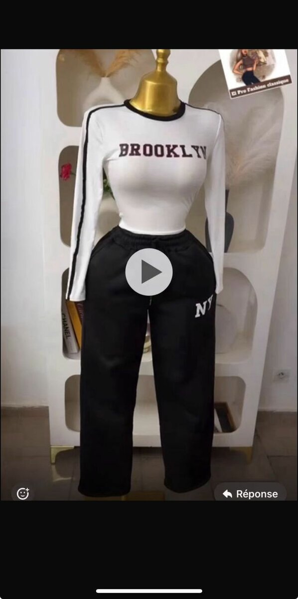 Crop top NYC sportswear