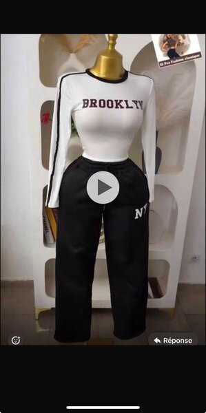 Crop top NYC sportswear