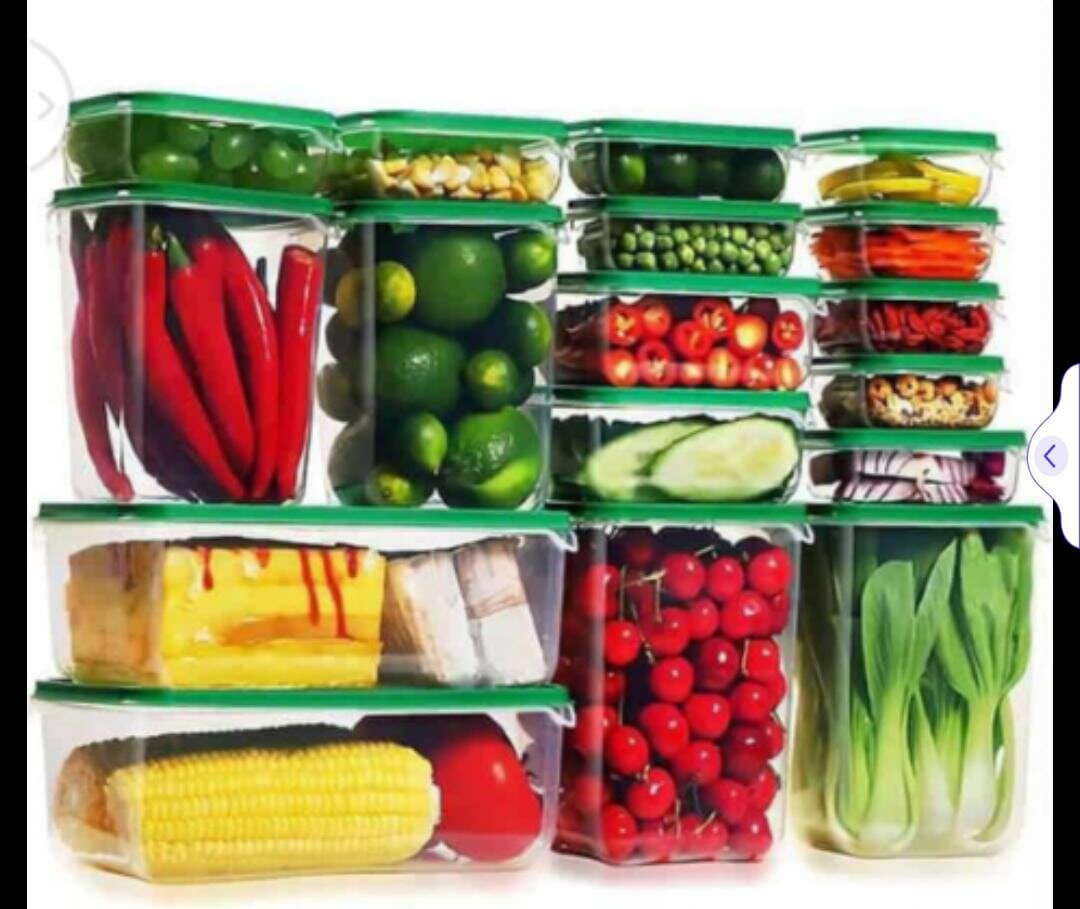 17pcs storage bowls
