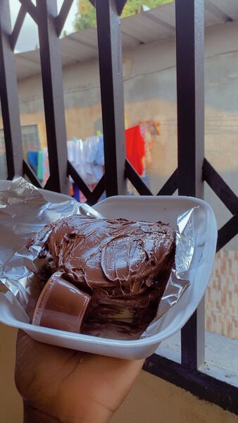 Pancake au chocolat