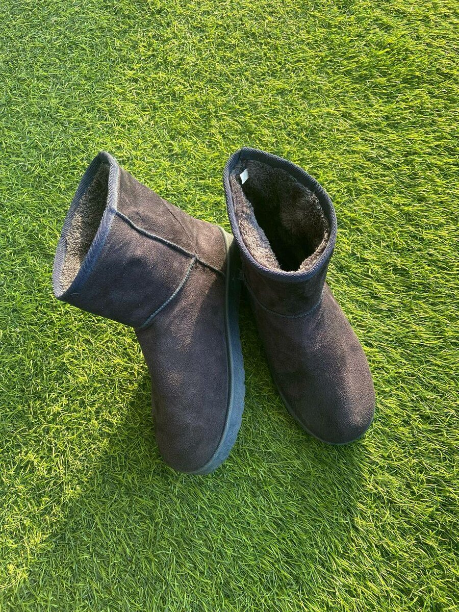 Fluffy boots