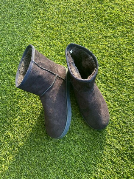 Fluffy boots