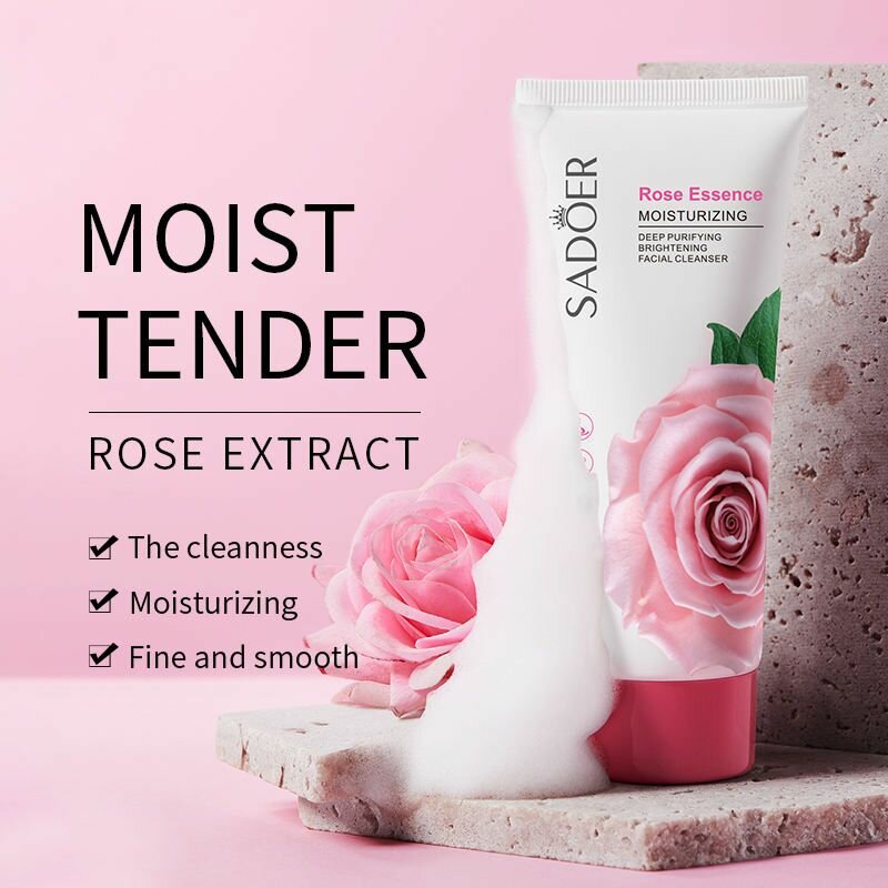 Nettoyant Visage Rose Essence Hydratant
