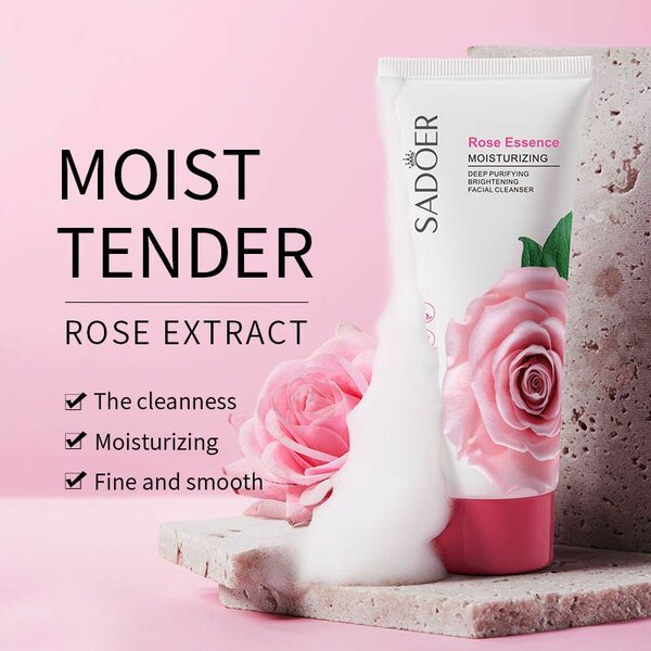 Nettoyant Visage Rose Essence Hydratant