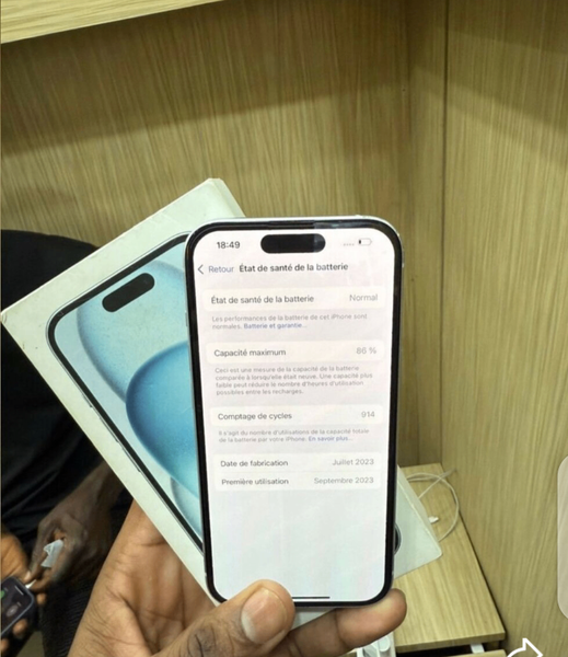 Smartphone dernière génération