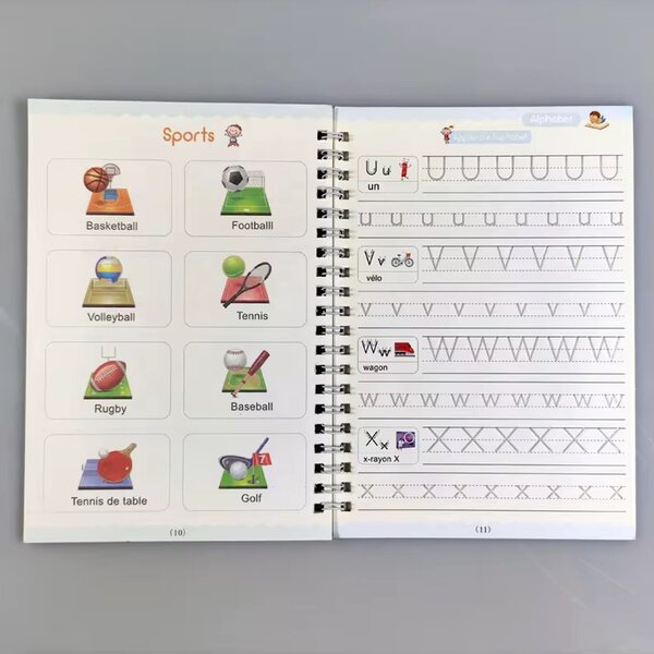 Cahier 3D réutilisable