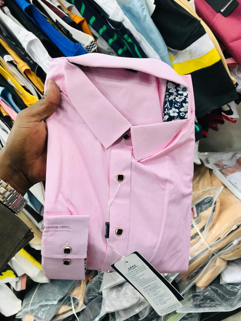 Chemise rose