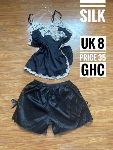 Silk nightwear