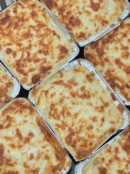 Bachamel pasta