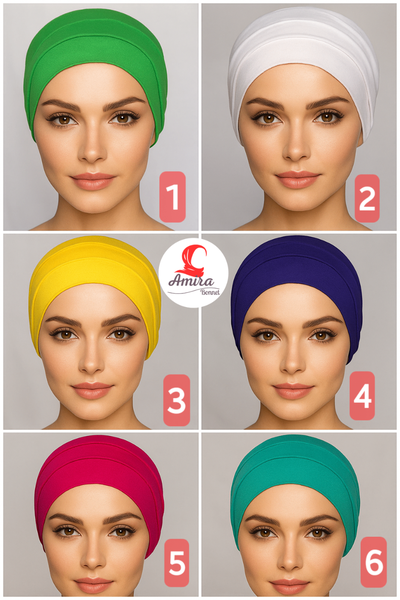 Turban femme élégant Amira