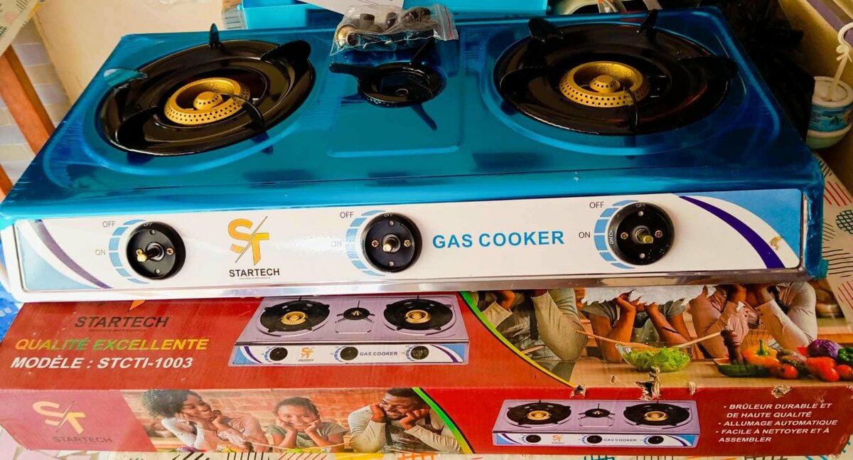 Réchaud à gaz Startech 3 feux