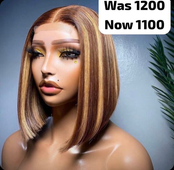 Bone straight hair