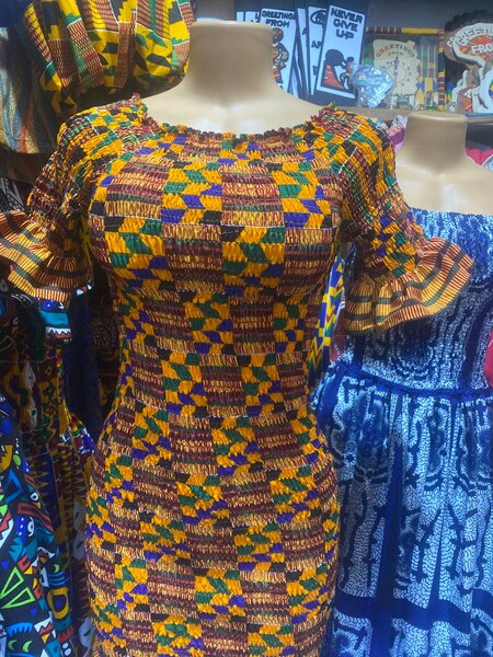 Straight Africa dress