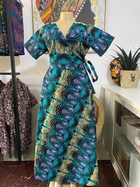 Chitenge Wrap dresses